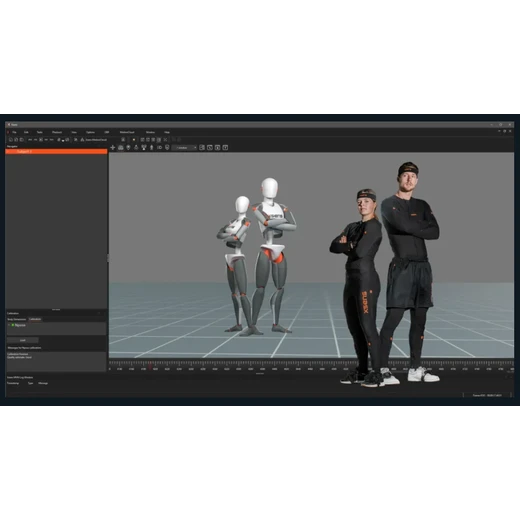 Xsens人形機(jī)器人動(dòng)作捕捉訓(xùn)練系統(tǒng)