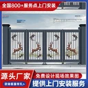 菏澤市成武縣段滑門無軌直線電動門懸浮門價格