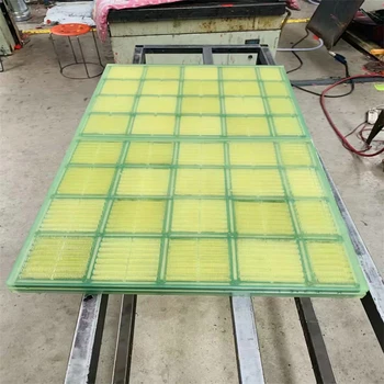 克拉瑪依砂石料篩分震動網(wǎng)-聚氨酯包邊篩板定做廠家