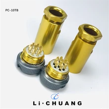 PC-10TBPC-10ZB圓形連接器10芯國產(chǎn)PC系列俄標(biāo)航插