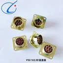 驪創現貨PC-19TB插頭插座PC-19ZB圓形連接器19針俄標航插