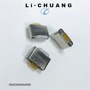 J30JZN9ZKSA000焊接式插座9芯矩形連接器