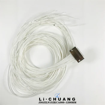 驪創(chuàng)現(xiàn)貨J30JZLN15ZKCA000-500MM矩形連接器15芯壓接插座