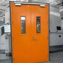 杭州鋼質(zhì)防火門，潔凈防火門，木紋套裝防火門