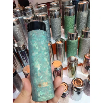 西安希諾直筒女士鈦保溫杯禮盒裝送禮純鈦水杯禮品