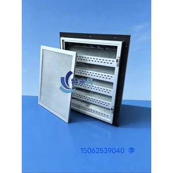 通風(fēng)降噪百葉窗消聲防雨防塵一體式非標(biāo)定制