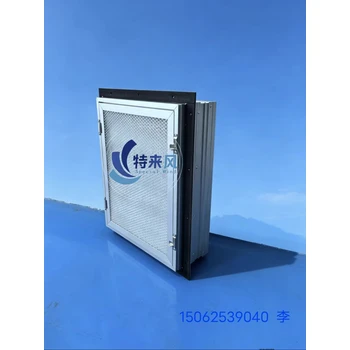 儲(chǔ)能電站降噪百葉窗消聲防雨防塵三位一體定制