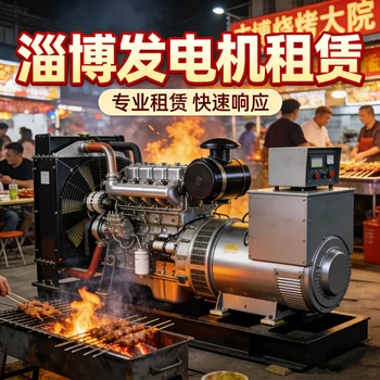 淄博監(jiān)控安裝發(fā)電機(jī)出租