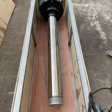 綠牌120米高揚程防爆化工液下泵15HP功率質(zhì)保5年