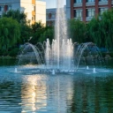 大中型漂浮式音樂噴泉設(shè)計安裝