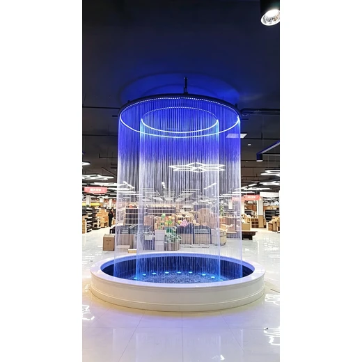 陜西宜品購物中心拉線水簾項目
