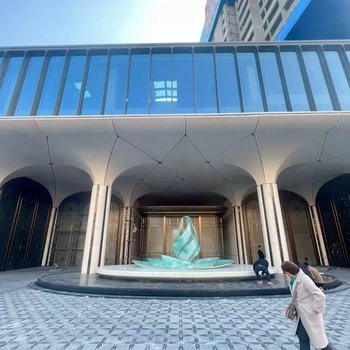 示范區(qū)門(mén)頭柱子怎么選？UHPC打造質(zhì)感