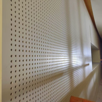 GRG穿孔吊頂板會(huì)議室音樂(lè)廳吸音降噪材料定制