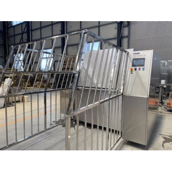 智能控制304不銹鋼山東恒爾可定制斗車/桶車清洗機(jī)
