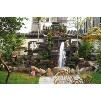 吉林通化上水石假山學(xué)校假山制作