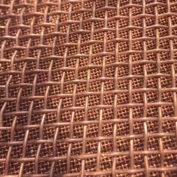 銅網(wǎng)法拉第籠網(wǎng)紫銅網(wǎng)防靜電接地網(wǎng)高校實(shí)驗(yàn)室用網(wǎng)5-400目