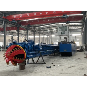 廠內10寸絞吸式挖泥船