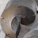 碳鋼螺旋葉片錳鋼螺旋葉片可加工定制