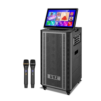 戶外K歌視頻音箱拉桿廣場舞音響帶顯示屏