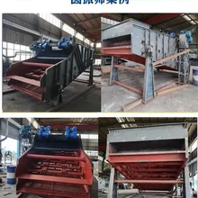 砂石料棒條振動篩石頭塊礦用圓振篩石子分級篩選機