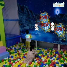 雪景主題砸球游戲親子運動互動游戲觸摸屏適用于游樂園