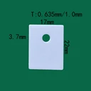 定制化氧化鋁陶瓷導(dǎo)熱片賦能工業(yè)控制器與電源穩(wěn)定運(yùn)行