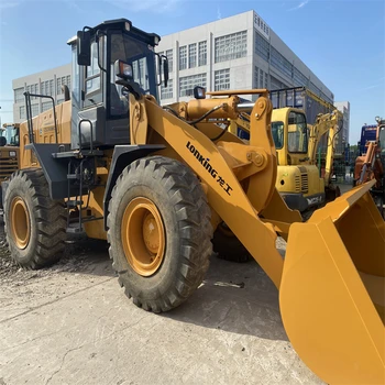 二手50裝載機(jī)轉(zhuǎn)讓加長臂原版漆二手鏟車