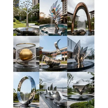 水景藝術(shù)雕塑戶外裝飾使用