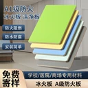 冰火板潔凈板A級(jí)防火醫(yī)療潔凈板無機(jī)預(yù)涂板加厚實(shí)心木飾面硅酸鈣