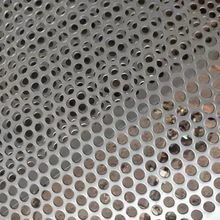 不銹鋼沖孔網(wǎng)板圓孔洞洞板3mm孔徑過濾篩板可定制圖片