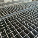 鍍鋅鋼格柵板工廠操作平臺格柵污水處理廠鋼格板
