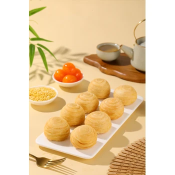 北京手工潮式酥皮月餅代加工生產(chǎn)香港和記隆月餅廠家