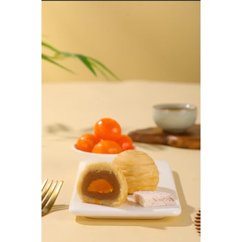 北京手工潮式酥皮月餅代加工生產(chǎn)香港和記隆月餅廠家