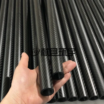 碳纖維圓管空心管3K平紋斜紋航模車架機(jī)械支撐桿
