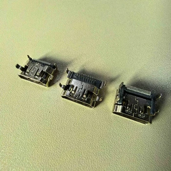 宜兴市HDMI贴片式直立式高清座耳机连接器