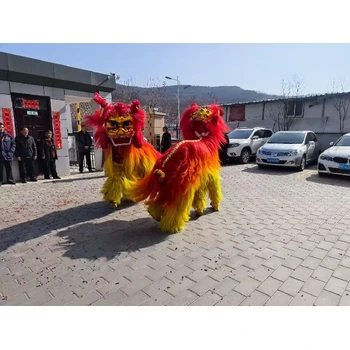 内蒙古玉泉区梅花桩舞狮舞龙