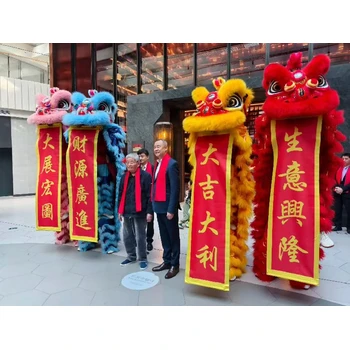 内蒙古玉泉区梅花桩舞狮舞龙