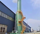 北京门头沟玻璃钢喷淋塔型号废气处理塔安装图片