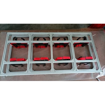 消防车空呼底座固定架,庆铃消防车空呼靠背卡座生产厂家