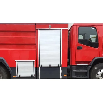 欧曼消防车铝合金卷帘门多少钱一个,消防车卷帘门