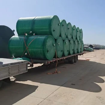 和田箱变事故油箱玻璃钢化粪池污水沉淀池玻璃钢化粪池缠绕化粪池