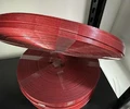 红色尼龙钢丝牵吊带牵引带粗纱机配件