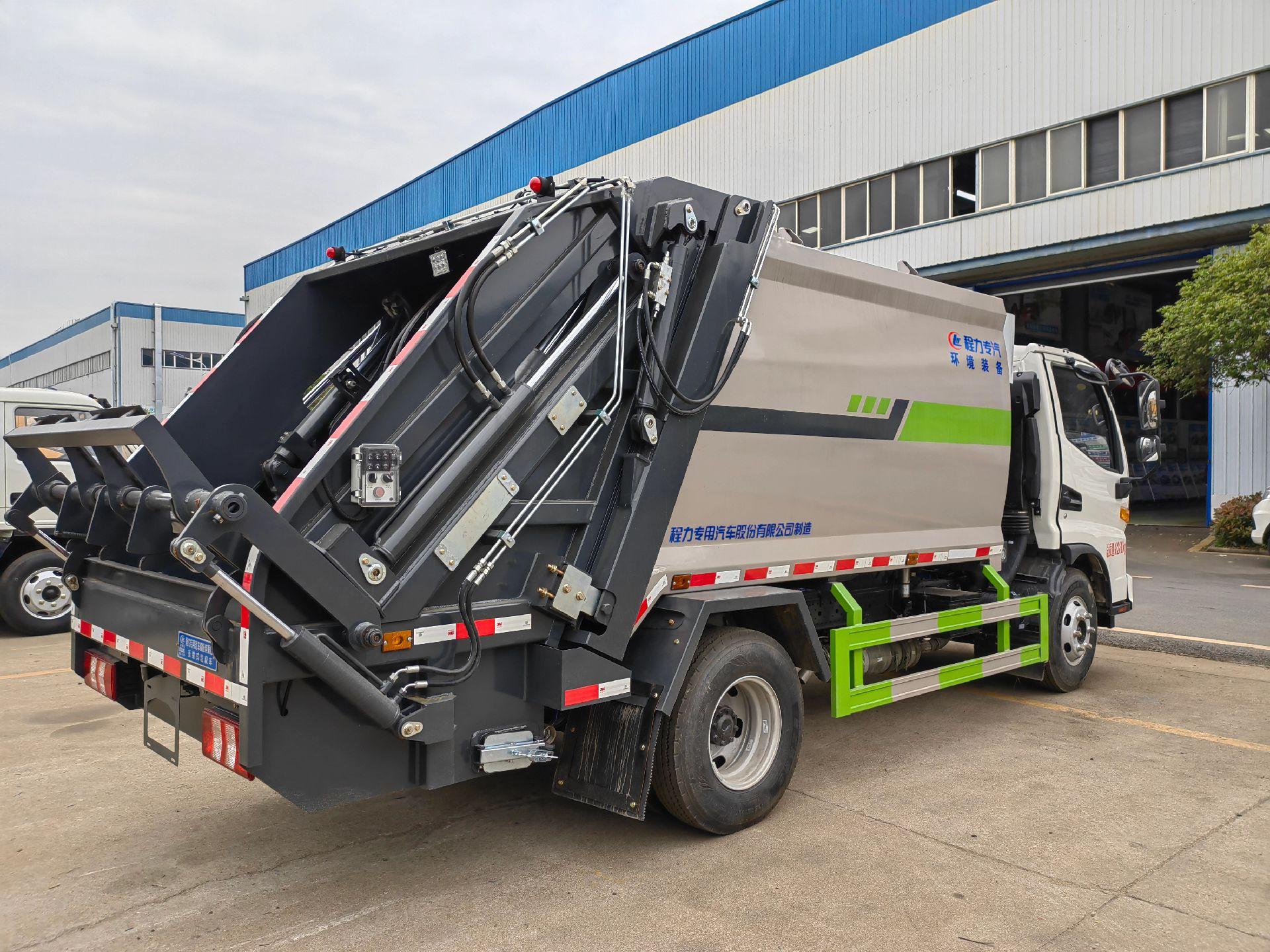 阿拉善盟解放12方壓縮垃圾半掛車多少錢