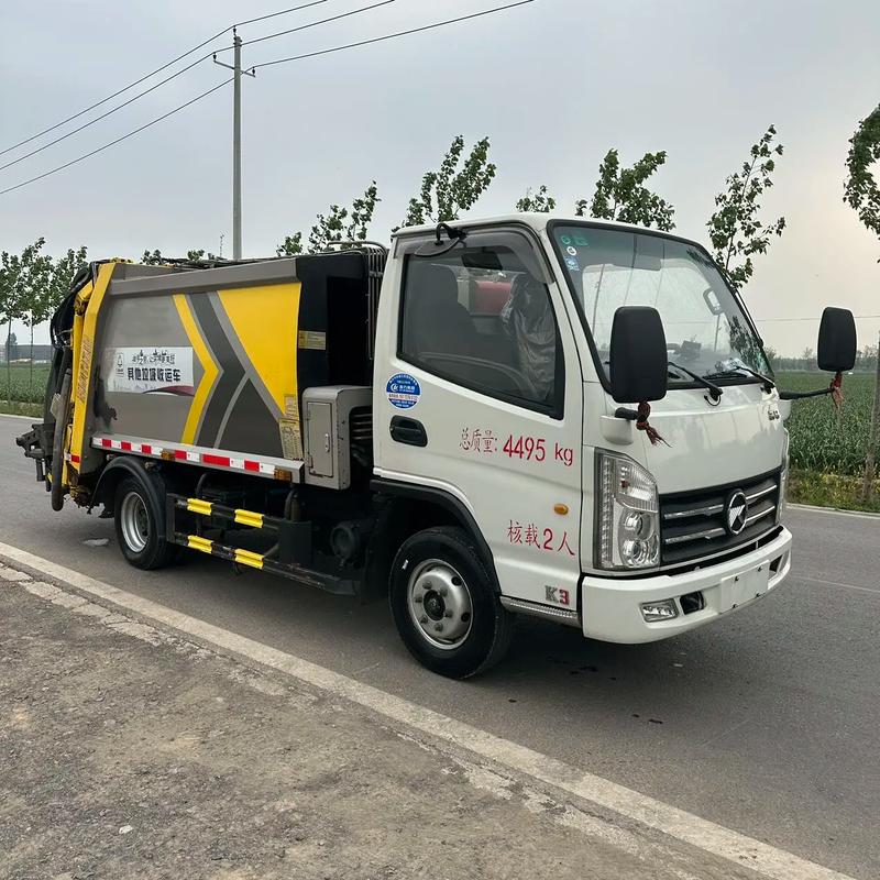 吉林楚勝15方插電混動垃圾車送車上門