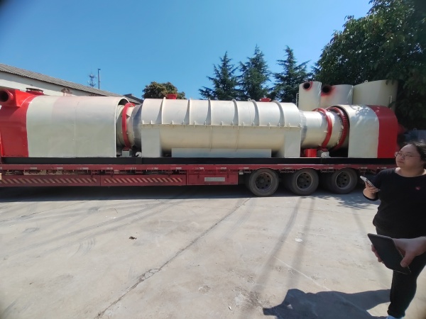 自貢全自動(dòng)滾筒式炭化爐