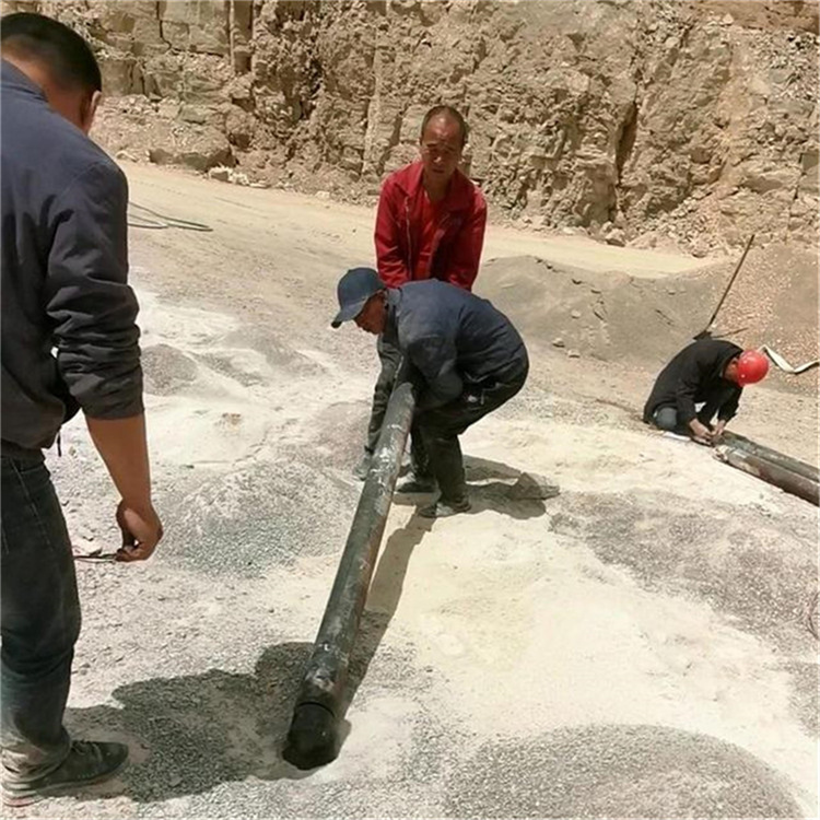 辽宁竖井开挖爆破一次性气体膨胀设备