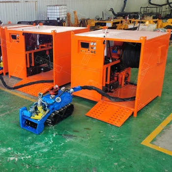 防爆管道清淤机器人管道清疏机器人