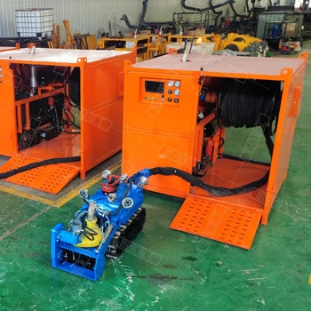 防爆管道清淤机器人管道清疏机器人