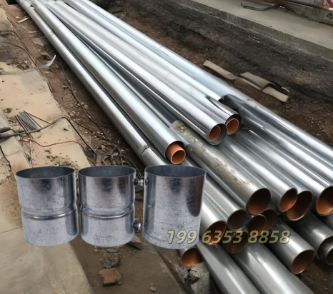 鶴壁鍍鋅鋼管接頭施工案例