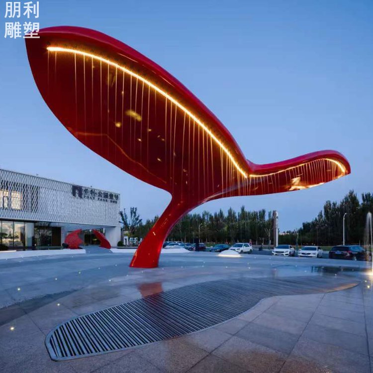 廊架雕塑主題 庭院主體 彩鋼制作制造商 園林小品廊架雕塑